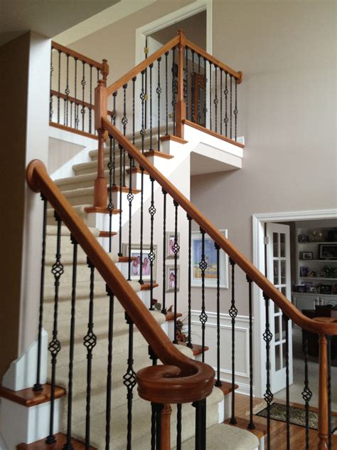 metal stair spindles with brackets|metal spindles for indoor stairs.